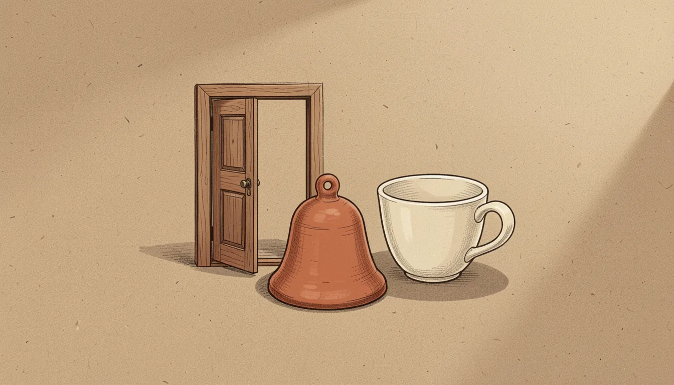 Illustration: Land First Customers Before Building: Warm Contacts, Then 10 Cold Asks