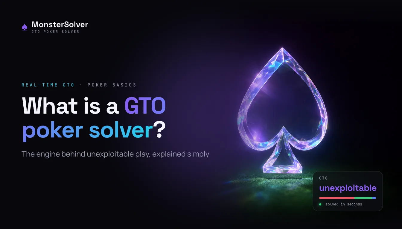 MonsterSolver, real-time GTO solver